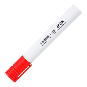 Icon Whiteboard Marker Bullet Tip Red
