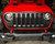 Satin Black Front Grille With Mesh Insert Molding Assy For  2018-2023 Jeep Wrangler JL