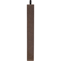 AS1237 - Alumina Airstone - 1 1/2" x 1 1/2" x 12" With 3/8" Barb