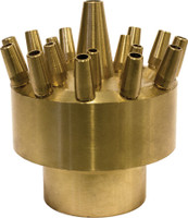 ASJ15 Bronze Fixed Jet Three Tier Nozzle