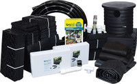 JAF28W Pro-SeriesTM Just-A-FallsTM Kit - 46'' Spillway (28' Stream) With PRO-BloxTM & Waterfall Diffuser