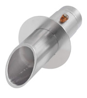 SWS2RN Vianti FallsTM Stainless Steel 2'' Round Wall Scupper With Round Trim Plate