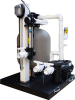 SMF6000 EasyPro Deluxe Skid Mount Pond Filtration System - 6000 gallon