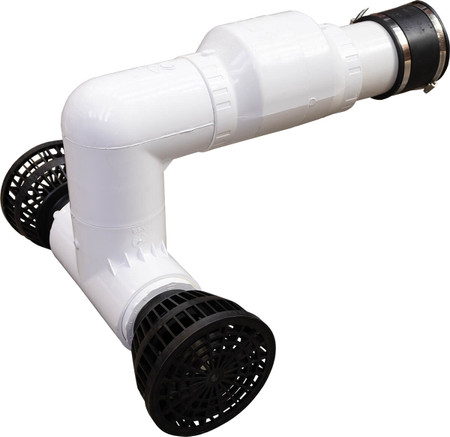 CVA40IB - 4" Check Valve and Intake Screen Assembly for Intake Bay