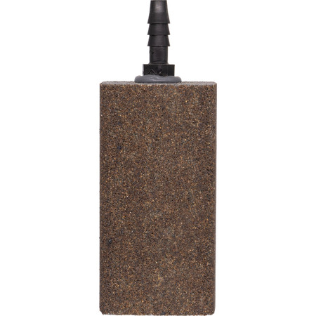 AS325 Alumina Airstone - 1 1/2" X 1 1/2" X 3" - 1/4" barb