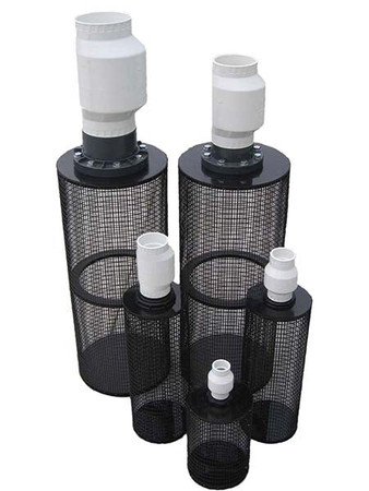 PIF2 18" Long / 11" Diameter Centrifugal Pump Intake Filter - for 2" Pipe