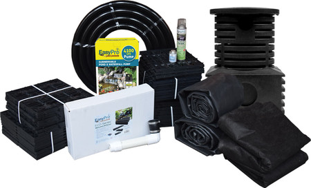 JAF16W Pro-SeriesTM Just-A-FallsTM Kit - 23'' Spillway (16' Stream) With PRO-BloxTM & Waterfall Diffuser