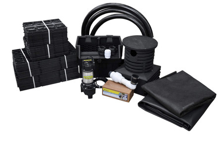 JAF1HSC Pro-SeriesTM Just-A-FallsTM Kit - 18'' Spillway (7' Stream) With PRO-BloxTM