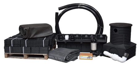 JAF3HSC Pro-SeriesTM Just-A-FallsTM Kit - 50'' Spillway (22' Stream) With PRO-BloxTM