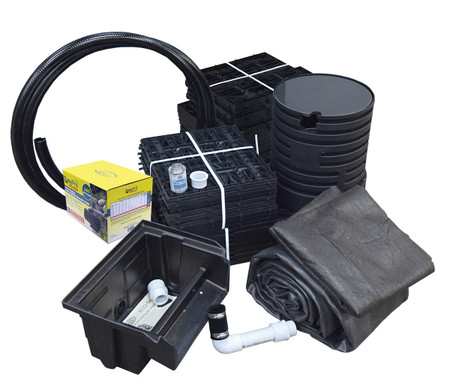 JAF9E Mini Just-A-FallsTM Kit - 12'' Spillway (3' Stream)