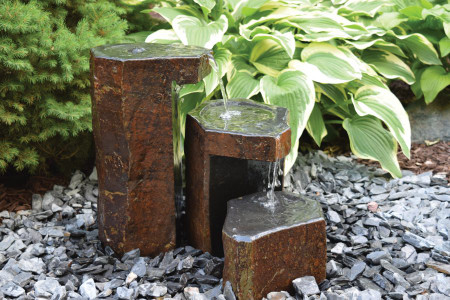 HBK3KSL - Tranquil Décor Keyed Spillway Basalt Complete Kit