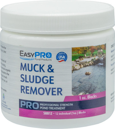 SBB12 Muck & Sludge Remover Bacteria - 12ct. 1oz Blocks
