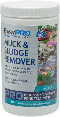 SRB24 Muck & Sludge Remover Bacteria - 24ct. 1oz Water Soluble Packs