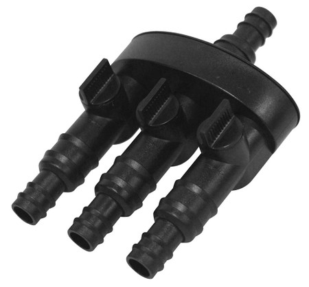 TWS3 Statuary splitter 3-way - 1/2" and 3/4" outlets