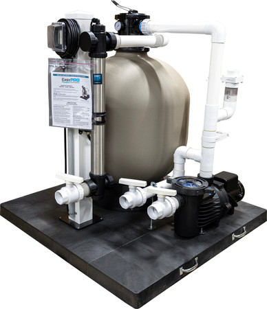 SMF10000 EasyPro Deluxe Skid Mount Pond Filtration System - 10,000 gallon