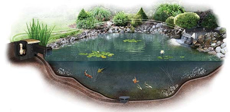 ES811FB Pro-Series Small Pond Kit - Complete for 8' X 11' Pond