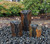 HBML3K Tranquil Décor Modern Basalt Fountain XL Trio Complete Kit