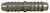IC1234 Insert grey Fitting Coupling 1/2" x 3/4"