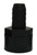SS41212 Black Fitting 1/2" FPT x 1/2" Barb