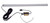 LED23CB Blue LED Strip light -23" long - 15' cord 12v includes 10watt transformer