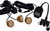 LED2K EasyPro® 3-Pack Compact LED Light Kit with 10 Watt Transformer