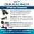 RPL DuraLiner 45mil EPDM Rubber Pond Liner - 50' & 100' Rolls