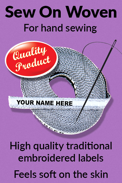 Sew on name labels nz