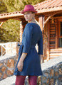 Double Breasted Blue Mini Dress