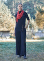 Women's Cotton Boho Pants Black