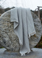 Muslin Cloth Turkish Towel in Gray