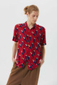 Red Short Sleeve Men's Shirt