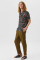Khaki Flowy Men's Pants