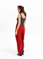 Viscose Harem Pants with Corset Front and Elasticated Details