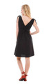 Noir Cotton Casual Dress
