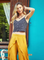 Elephant Print Summer Top