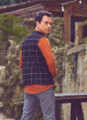 Men's Plaid Boho Vest