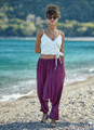 Purple Harem Pants Women