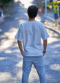 White Short Sleeve Cotton Men's Shirt