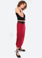 Women's Red Harem Pants