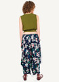 Floral Baggy Pants for Women