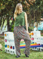 Women's Paisley Boho Harem Pants