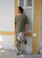 Printed Boho Harem Pants for Men