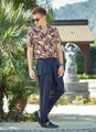 Men's Bohemian Drop Crotch Pants Black