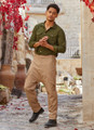 Men's Beige Boho Pants