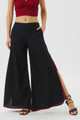 Women's Black Boho Hippie Pants