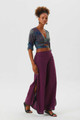 Women's Purple Boho Hippie Pants