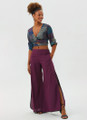 Women's Purple Boho Hippie Pants