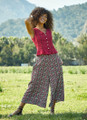 Boho Style Floral Culottes