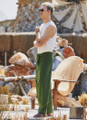 Summer Fisherman Pants for Men Green