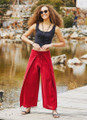 Red Hippie Tie Pants